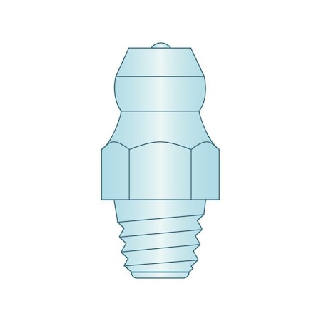 Heritage Industrial Thread Form Grease Fitting, M6mm, x1 Z3 H2206Z3